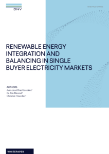 Renewable Energy Integration and Balancing in Single Buyer Electricity Markets