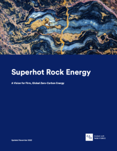 Superhot Rock Energy: A Vision for Firm, Global Zero-Carbon Energy