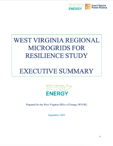 West Virginia Regional Microgrids for Resilience Study