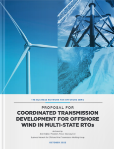 Coordinated Transmission Development for Offshore Wind in Multi-State RTOs