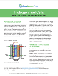 Hydrogen Fuel Cells Fact Sheet