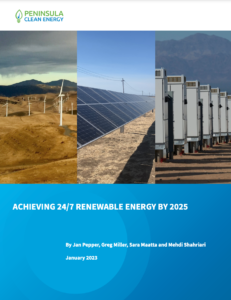 Achieving 24/7 Renewable Energy by 2025