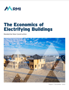 The Economics of Electrifying Buildings: Residential New Construction