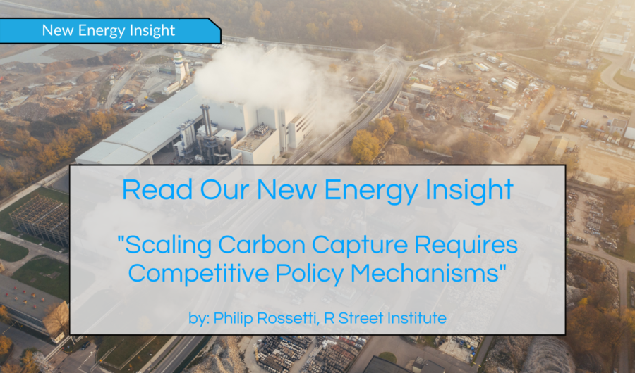 Scaling Carbon Capture Requires Competitive Policy Mechanisms