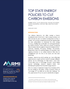 Top State Policies To Cut Carbon Emissions