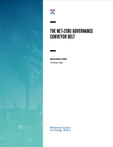 The Net-Zero Governance Conveyor Belt