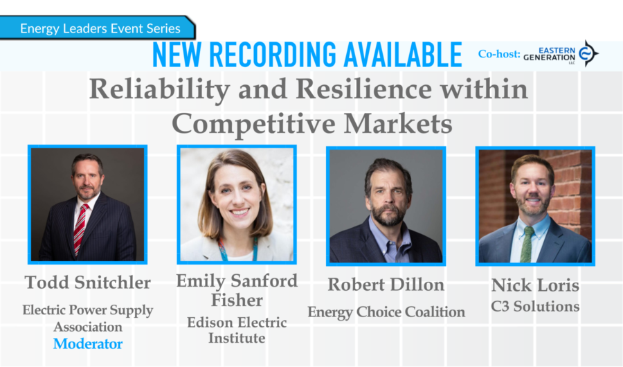 Reliability and Resilience within Competitive Markets