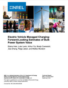 Electric Vehicle Managed Charging: Forward-Looking Estimates of Bulk Power System Value