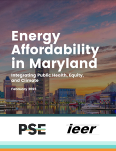 Energy Affordability in Maryland