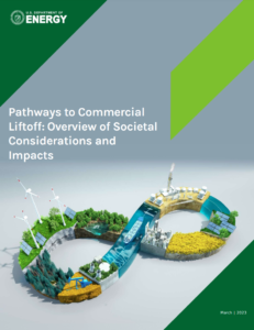Pathways to Commercial Liftoff: Overview of Societal Considerations and Impacts
