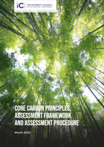 Core Carbon Principles, Assessment Framework and Assessment Procedure