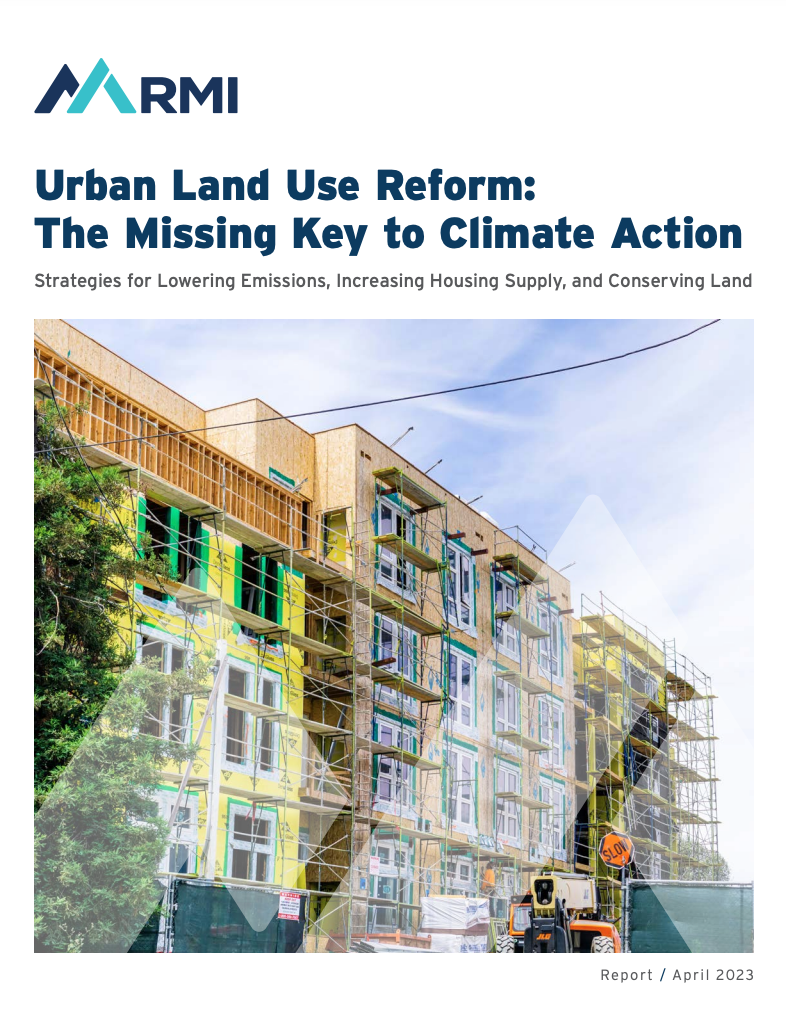 Urban Land Use Reform OurEnergyPolicy
