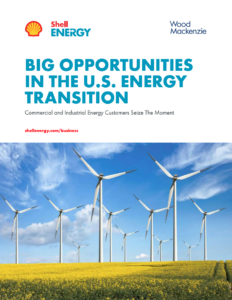 Big Opportunities in the US Energy Transition
