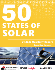 50 States of Solar Q1 2023 Quarterly Report Executive Summary