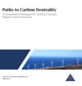 Paths to Carbon Neutrality: A Comparison of Strategies for Tackling Corporate Scope II Carbon Emissions