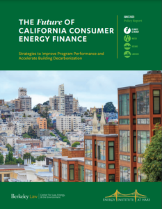 The Future of California Consumer Energy Finance