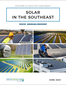 Solar in the Southeast: Sixth Annual Report