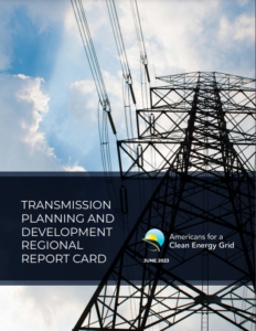Transmission Planning and Development Regional Report Card