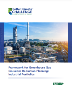 Framework for Greenhouse Gas Emissions Reduction Planning: Industrial Portfolios