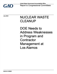 Nuclear Waste Cleanup