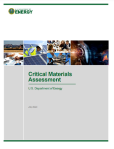 Critical Materials Assessment