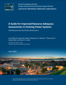 A Guide for Improved Resource Adequacy Assessments in Evolving Power Systems: Institutional and Technical Dimensions