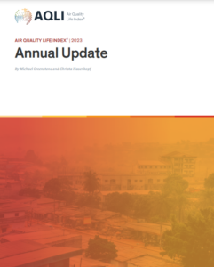 Air Quality Life Index 2023 Annual Update