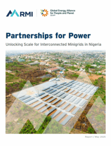 Partnerships for Power: Unlocking Scale for Interconnected Minigrids in Nigeria