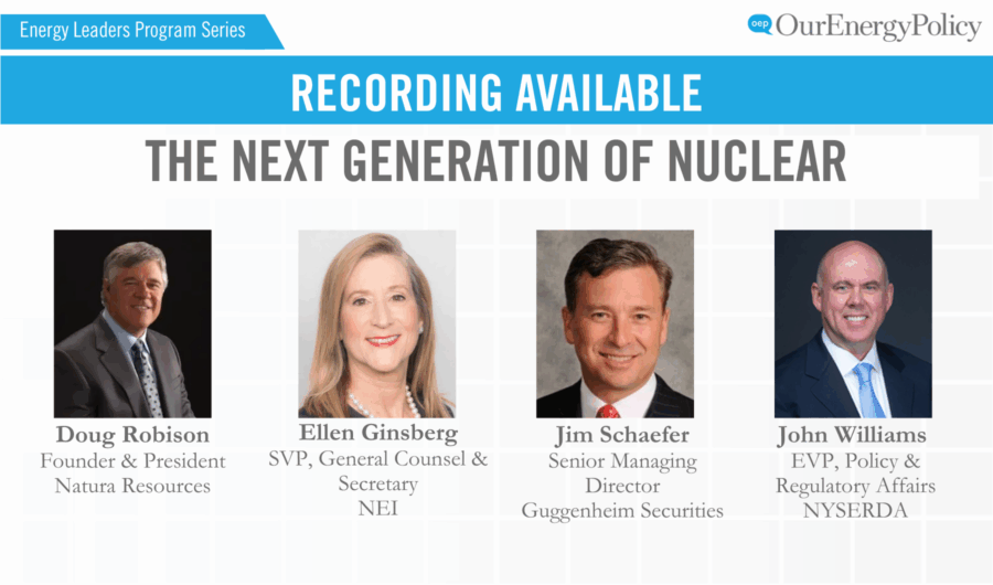 The Next Generation of Nuclear