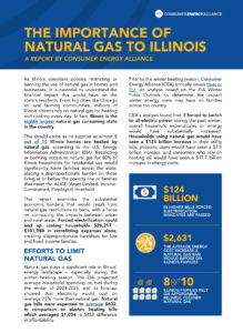 The Importance of Natural Gas to Illinois