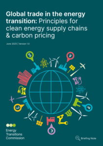 Global Trade in the Energy Transition