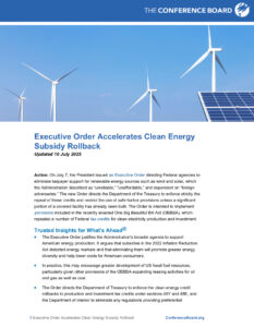 Executive Order Accelerates Clean Energy Subsidy Rollback