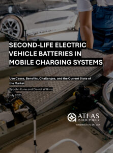 Second-Life Electric Vehicle Batteries in Mobile Charging Systems