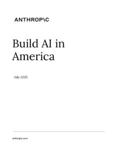 Build AI in America