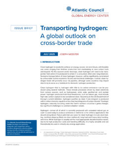 Transporting Hydrogen