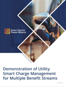 Demonstration of Utility Smart Charge Management for Multiple Benefit Streams
