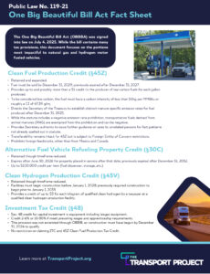 One Big Beautiful Bill Act Fact Sheet