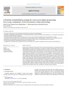 A Flexibility-Oriented Bidding Strategy for Virtual Power Plants Incorporating Local Energy Communities: A Bi-Level Stochastic-Robust Methodology