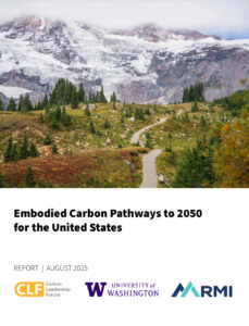 Embodied Carbon Pathways to 2050 for the United States
