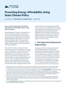 Promoting Energy Affordability Using State Climate Policy