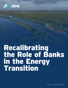 Recalibrating the Role of Banks in the Energy Transition