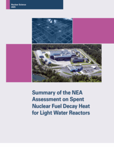 Summary of the NEA Assessment on Spent Nuclear Fuel Decay Heat for Light Water Reactors