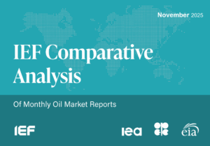 IEF Comparative Analysis of Monthly Oil Market Reports (November 2025)